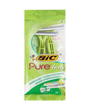 خودتراش زنانه بیک Bic مدل Pure Lady بسته 2 عددی