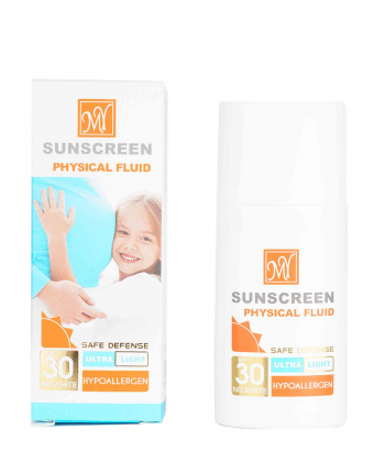 کرم ضد آفتاب SPF30 مای My مدل Physical Fluid حجم 50 میلی لیتر