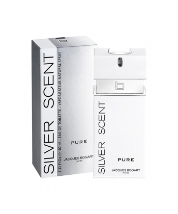 ادو تویلت مردانه ژاک بوگارت مدل Silver Scent Pure حجم 100 میلی لیتر