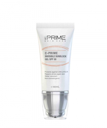 ژل ضد آفتاب SPF50 پریم Prime حاوی ویتامین C حجم 40 میلی لیتر