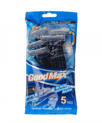 خودتراش گود مکس Good Max مدل Super Razor بسته 5 عددی