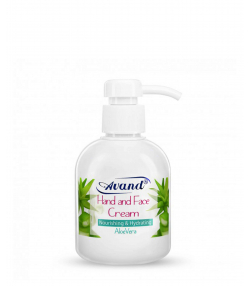 کرم آبرسان دست و صورت آوند Avand مدل AloeVera وزن 300 گرم