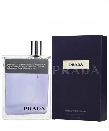 ادوتویلت مردانه پرادا Prada مدل Amber Pour Homme حجم 100 میلی لیتر