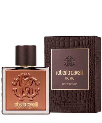 ادوتویلت مردانه روبرتو کاوالی Roberto Cavalli مدل Uomo Deep Desire حجم 100 میلی لیتر