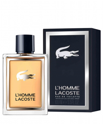 ادوتویلت مردانه لاکوست Lacoste مدل LˊHomme حجم 100 میلی لیتر