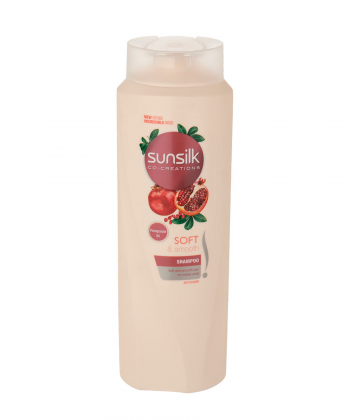 شامپو مناسب موهای خشک سان سیلک Sunsilk مدل Soft & Smooth حجم 600 میلی لیتر