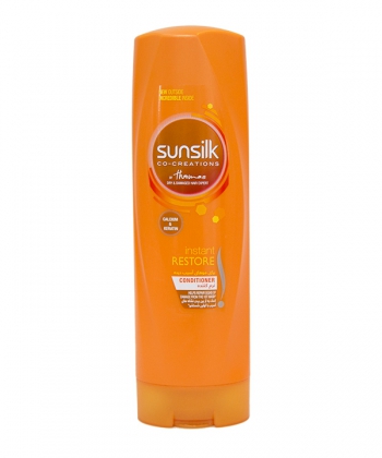 نرم کننده سان سیلک برای موهای آسیب دیده Sunsilk Instant & Restore 350ml