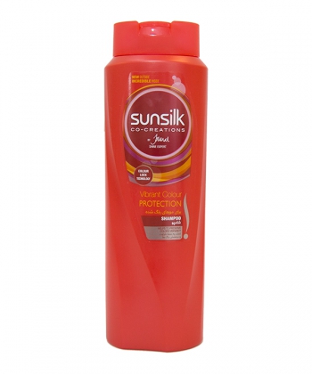 شامپو سان سیلک برای موهای رنگ شده  Sunsilk Vibrant Colour Protection 600ml