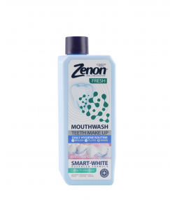 دهانشویه سفیدکننده زنون Zenon مدل Smart White حجم 400 میلی لیتر