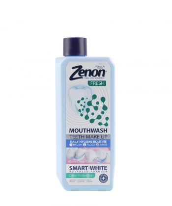 دهانشویه سفیدکننده زنون Zenon مدل Smart White حجم 400 میلی لیتر