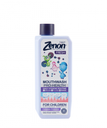 دهانشویه کودک زنون Zenon مدل Complete Protection حجم 400 میلی لیتر