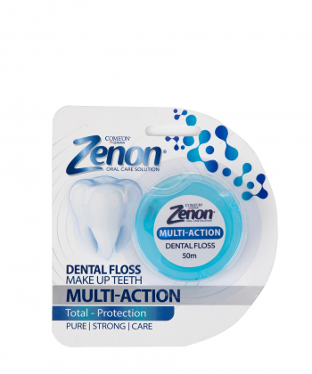 نخ دندان چند منظوره زنون Zenon مدل Multi Action طول 50 متر