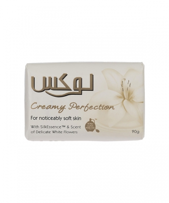 صابون لوکس Lux مدل Creamy Perfection وزن 90 گرم