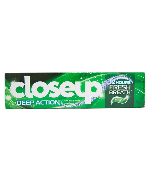 close up menthol fresh