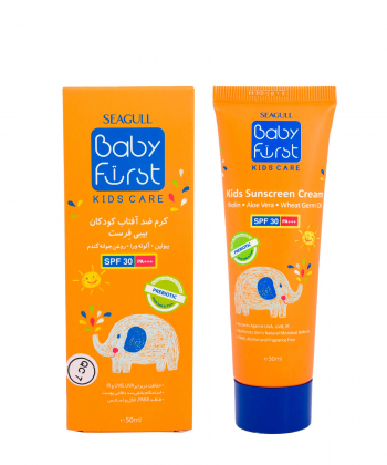 کرم ضد آفتاب کودکان SPF 30 بیبی فرست Baby First حجم 50 میلی لیتر