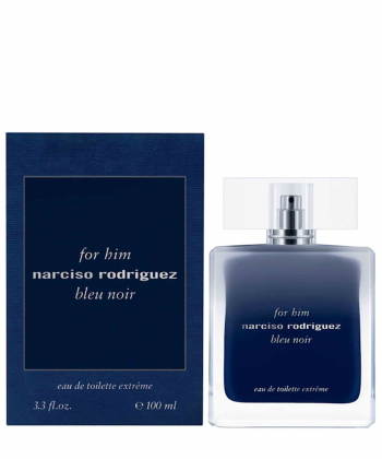 ادوتویلت مردانه نارسیسو رودریگز Narciso Rodriguez مدل For Him Bleu Noir Extreme حجم 100 میلی لیتر