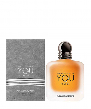 ادوتویلت مردانه جورجیو آرمانی Giorgio Armani مدل Emporio Armani Stronger With You Freeze حجم 100 میلی لیتر