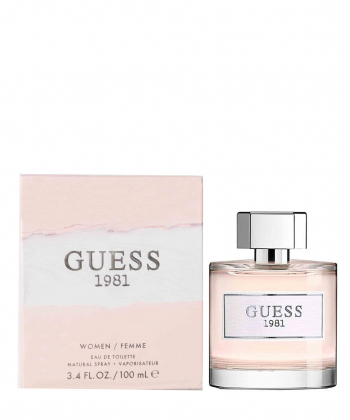 ادوتویلت زنانه گس Guess مدل Guess 1981 for women حجم 100 میلی لیتر