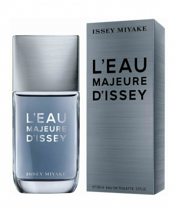 ادوتویلت مردانه ایسی میاک Issey Miyake مدل LˊEau Majeure dˊIssey حجم 100 میلی لیتر