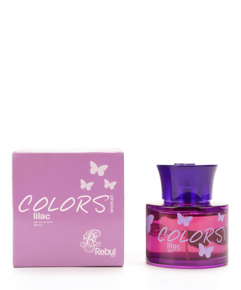 ست عطر و اسپری دئودورانت زنانه ریبول Rebul مدل Colors Lilac حجم 100 میلی لیتر