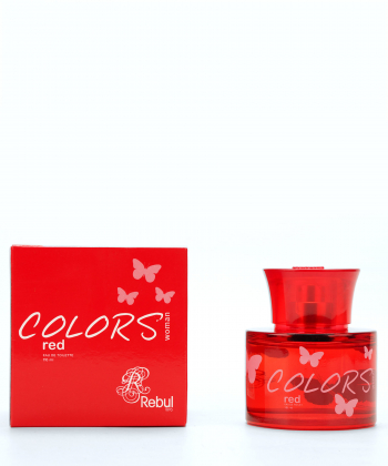 ست عطر و اسپری دئودورانت زنانه ریبول Rebul مدل Colors Red حجم 100 میلی لیتر