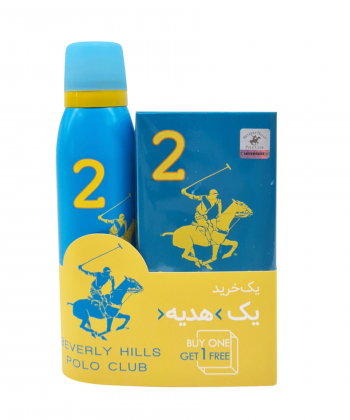 عطر زنانه بورلی هیلز پولو کلاب Beverly Hills Polo Club مدل Two حجم 50 میلی لیتر با هدیه