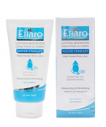 لوسیون بدن آبرسان الارو Ellaro سری Water Therapy حجم 150 میلی لیتر