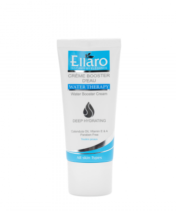 کرم تقویت کننده و آبرسان پوست صورت الارو Ellaro سری Water Therapy حجم 50 میلی لیتر