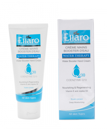 کرم دست تقویت کننده و آبرسان الارو Ellaro سری Water Therapy حجم 75 میلی لیتر