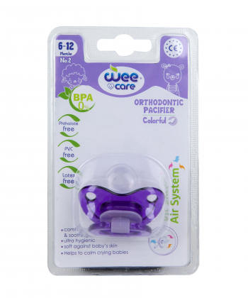 پستانک ارتودنسی وی کر Wee Care کد P108