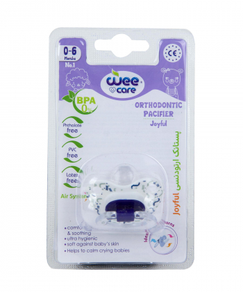 پستانک ارتودنسی وی کر Wee Care کد P121