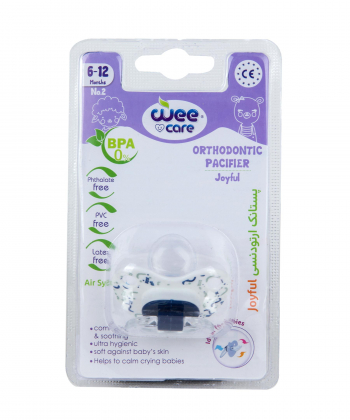 پستانک ارتودنسی وی کر Wee Care کد P122