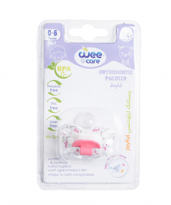 پستانک ارتودنسی وی کر Wee Care کد P121