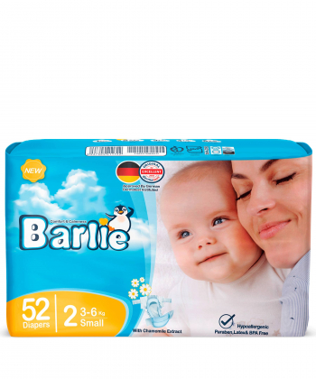 پوشک بچه سایز 2 بارلی Barlie بسته 52 عددی