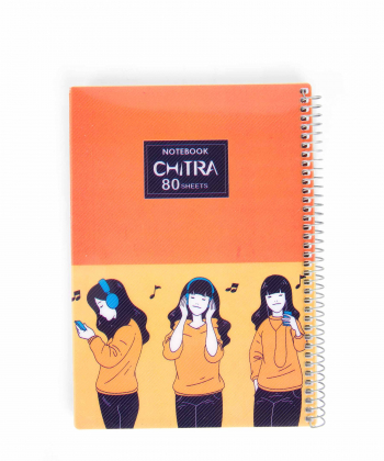 دفتر 80 برگ چیترا Chitra کد 40014