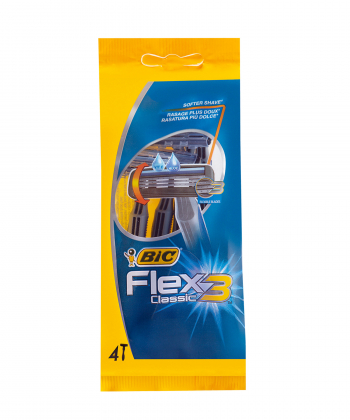 خودتراش بیک Bic مدل Flex3 بسته 4 عددی