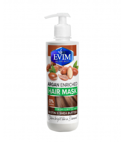 ماسک موهای خشک ایویم Evim مدل Argan Enriched حجم 400 میلی لیتر