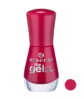 لاک ناخن ژلی اسنس Essence شماره 10 رنگ سرخابی تیره حجم 8 میلی لیتر