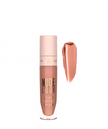 رژ لب مایع مات گلدن رز Golden Rose مدل Nude Look حجم 5.5 میلی لیتر