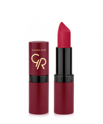 رژ لب جامد مات گلدن رز Golden Rose مدل Velvet Matte وزن 4.2 گرم