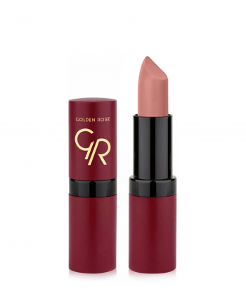 رژ لب جامد مات گلدن رز Golden Rose مدل Velvet Matte وزن 4.2 گرم