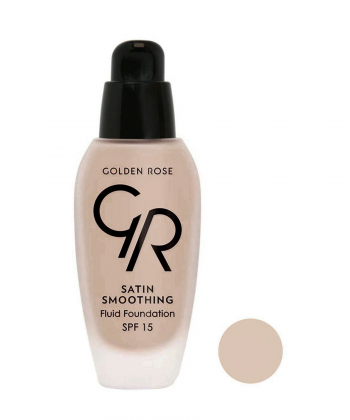 کرم پودر با Spf15 گلدن رز Golden Rose مدل Satin Smoothing