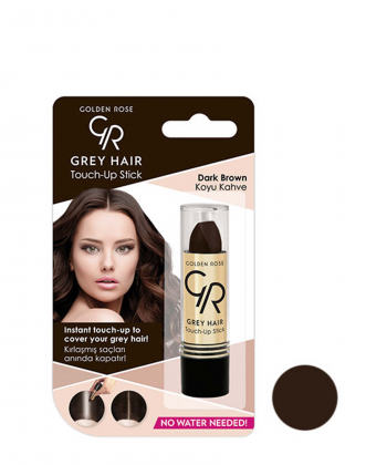 استیک پوشاننده موهای سفید گلدن رز Golden Rose مدل Grey Hair Touch