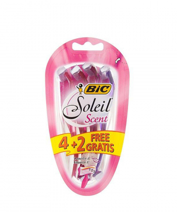 خودتراش بیک Bic مدل Soleil  بسته 6 عددی