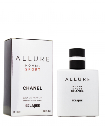 عطر جیبی مردانه اسکلاره Sclaree مدل Chanel Allure Homme Sport حجم 30 میلی لیتر