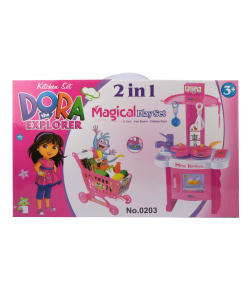 سرویس2 کاره گازوفرDORA اسباب بازی کی تویز Kitoys کد 203