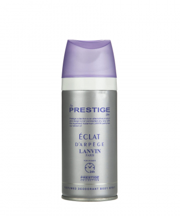 اسپری دئودورانت زنانه پرستیژ Prestige مدل Eclat dˊArpege Lanvin حجم 150 میلی لیتر