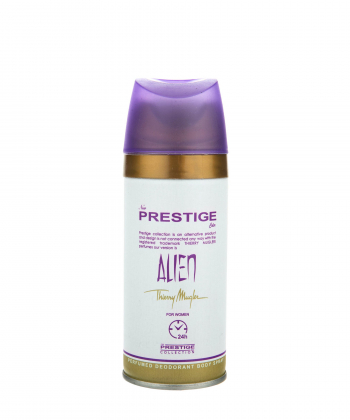 اسپری دئودورانت زنانه پرستیژ Prestige مدل Alien حجم 150 میلی لیتر