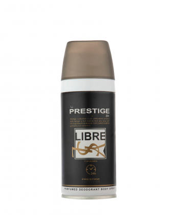 اسپری دئودورانت زنانه پرستیژ Prestige مدل Libre حجم 150 میلی لیتر