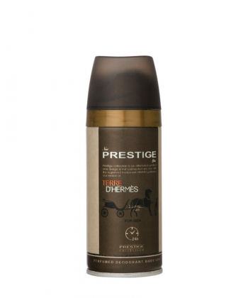 اسپری دئودورانت مردانه پرستیژ Prestige مدل Terre DˊHermes حجم 150 میلی لیتر